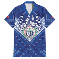 Toa Samoa Rugby Custom Family Matching Short Sleeve Bodycon Dress and Hawaiian Shirt Samoan Pride With Tribal Pattern - Polynesian Pride