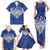 Toa Samoa Rugby Custom Family Matching Tank Maxi Dress and Hawaiian Shirt Samoan Pride With Tribal Pattern - Polynesian Pride