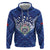 Toa Samoa Rugby Custom Hoodie Samoan Pride With Tribal Pattern - Polynesian Pride
