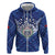 Toa Samoa Rugby Custom Hoodie Samoan Pride With Tribal Pattern - Polynesian Pride