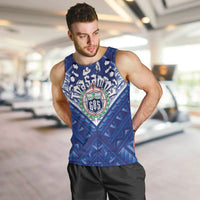 Toa Samoa Rugby Custom Men Tank Top Samoan Pride With Tribal Pattern - Polynesian Pride