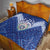 Toa Samoa Rugby Quilt Samoan Pride With Tribal Pattern - Polynesian Pride