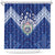 Toa Samoa Rugby Shower Curtain Samoan Pride With Tribal Pattern - Polynesian Pride