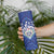 Toa Samoa Rugby Custom Skinny Tumbler Samoan Pride With Tribal Pattern - Polynesian Pride