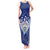 Toa Samoa Rugby Custom Tank Maxi Dress Samoan Pride With Tribal Pattern - Polynesian Pride