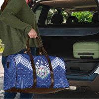 Toa Samoa Rugby Travel Bag Samoan Pride With Tribal Pattern - Polynesian Pride