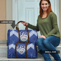 Toa Samoa Rugby Travel Bag Samoan Pride With Tribal Pattern - Polynesian Pride