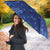 Toa Samoa Rugby Umbrella Samoan Pride With Tribal Pattern - Polynesian Pride