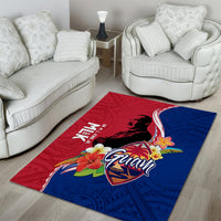 Guam Martin Luther King Jr Day Area Rug LT05 - Polynesian Pride
