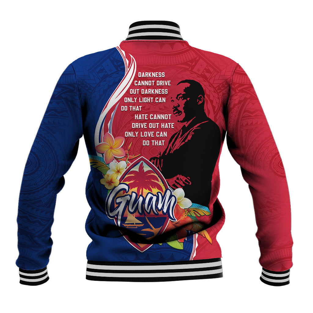 Guam Martin Luther King Jr Day Baseball Jacket LT05 - Polynesian Pride