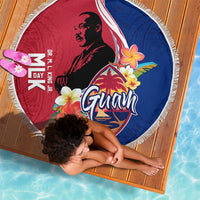 Guam Martin Luther King Jr Day Beach Blanket LT05 - Polynesian Pride