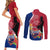 Guam Martin Luther King Jr Day Couples Matching Short Sleeve Bodycon Dress and Long Sleeve Button Shirt LT05 - Polynesian Pride