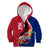 Guam Martin Luther King Jr Day Kid Hoodie LT05 Zip Hoodie Red - Polynesian Pride