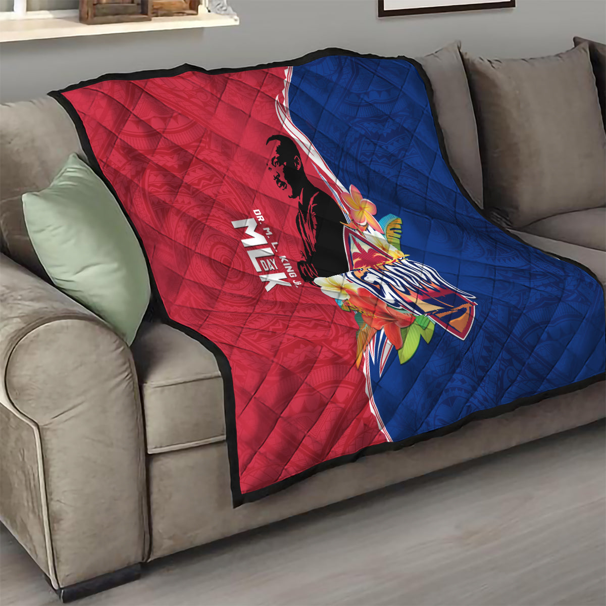 Guam Martin Luther King Jr Day Quilt LT05 - Polynesian Pride