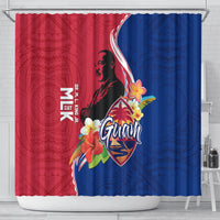 Guam Martin Luther King Jr Day Shower Curtain LT05 - Polynesian Pride