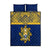 Repubrikin Naoero Independence Day Quilt Bed Set Tamanu With Coat Of Arms LT05 Yellow - Polynesian Pride