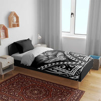 Hawaiian Hawk Bedding Set Polynesian Pattern Style