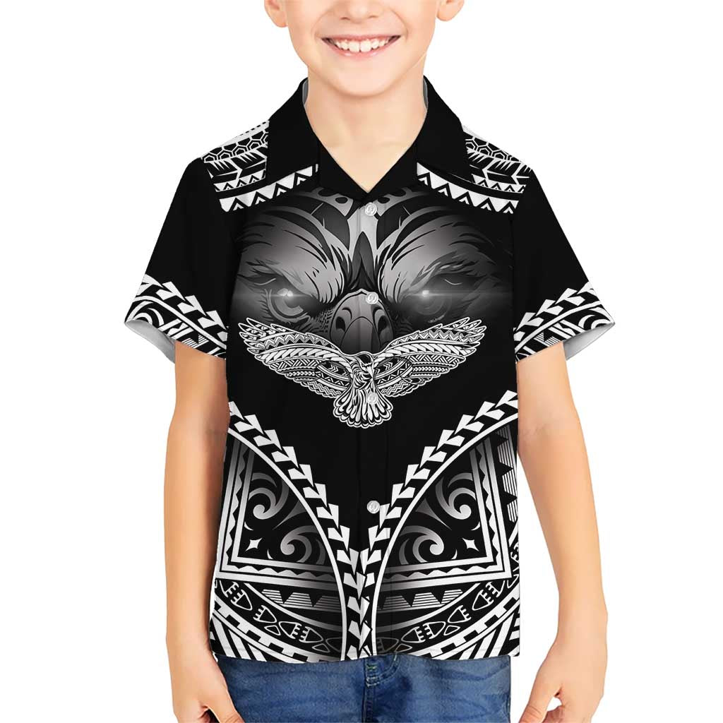 Hawaiian Hawk Hawaiian Shirt Polynesian Pattern Style