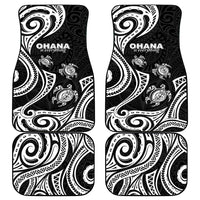 Hawaii Ohana Means Family Car Mats Sea Turtle Polynesian Style