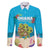 Ohana Hawaii Family Matching Puletasi and Hawaiian Shirt Kawaii Family Turtle