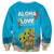 Ohana Hawaii Sweatshirt Kawaii Family Turtle