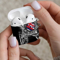 Hawaii King Flag AirPods Case Hawaiian Maile Lei - Polynesian Pride