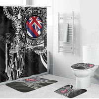 Hawaii King Flag Bathroom Set Hawaiian Maile Lei - Polynesian Pride