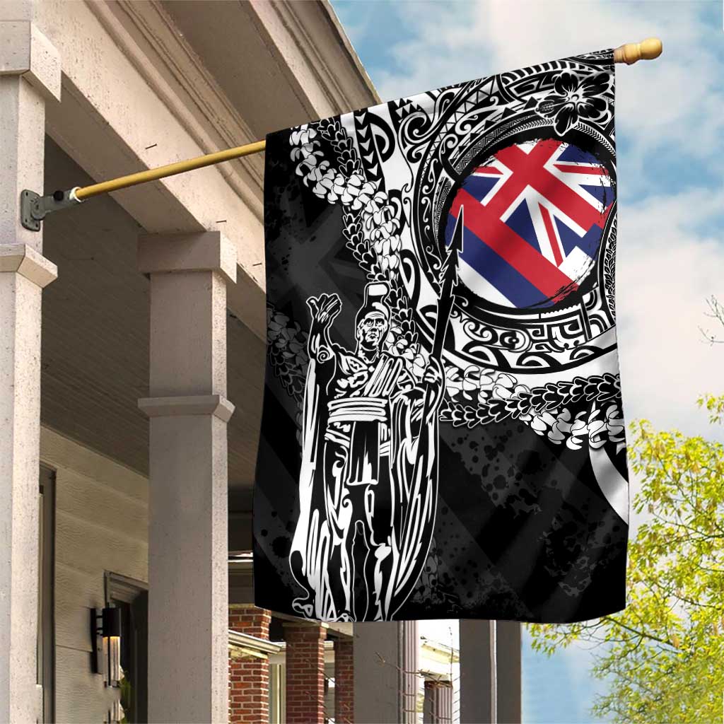 Hawaii King Flag Garden Flag Hawaiian Maile Lei - Polynesian Pride