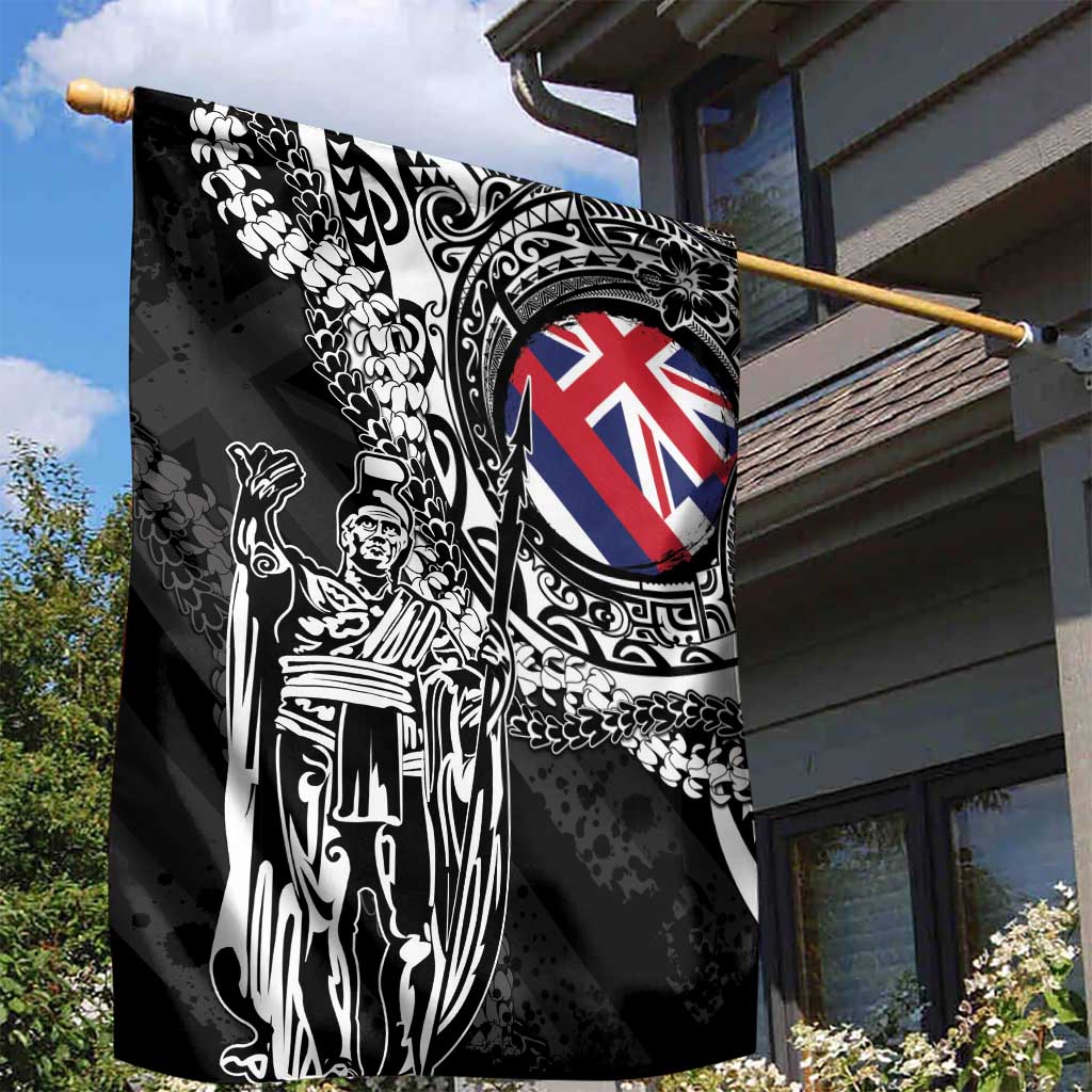 Hawaii King Flag Garden Flag Hawaiian Maile Lei - Polynesian Pride