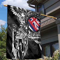 Hawaii King Flag Garden Flag Hawaiian Maile Lei - Polynesian Pride
