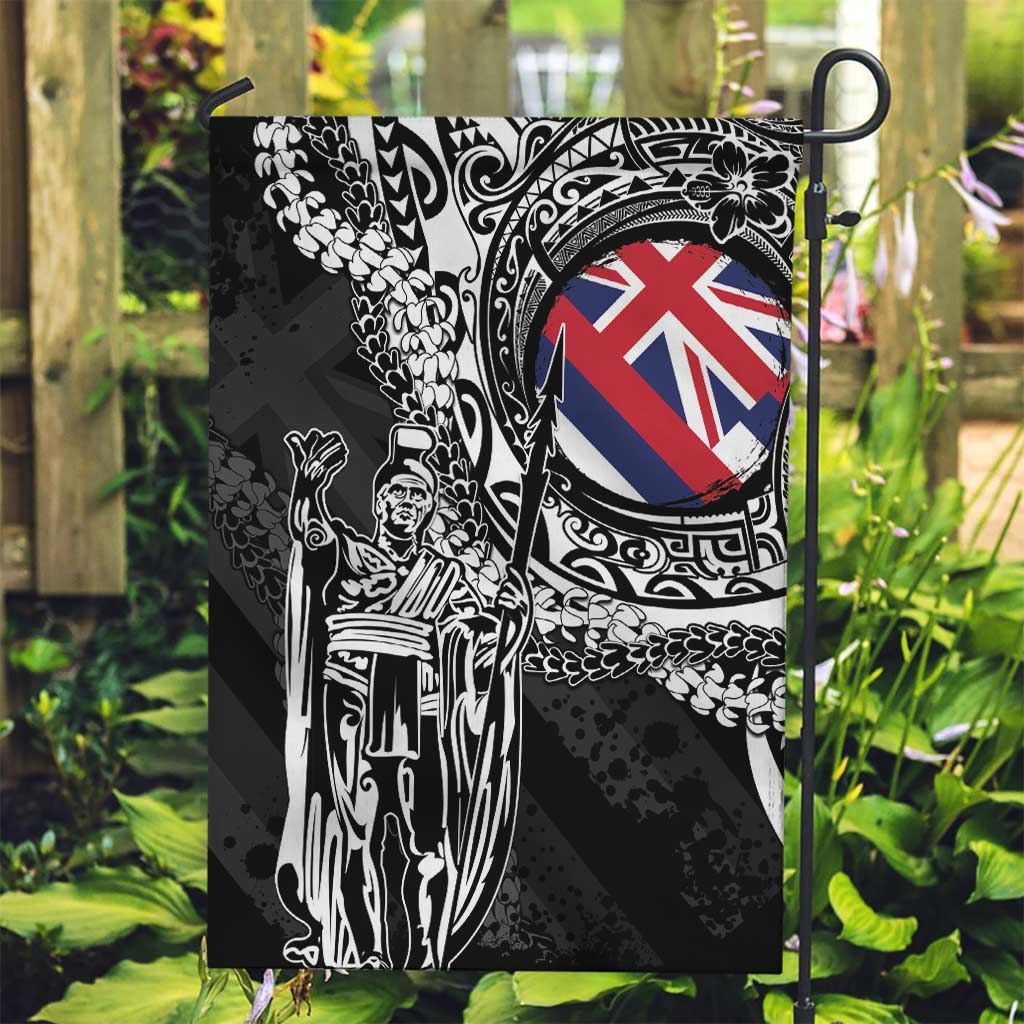 Hawaii King Flag Garden Flag Hawaiian Maile Lei - Polynesian Pride