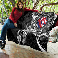 Hawaii King Flag Quilt Hawaiian Maile Lei - Polynesian Pride