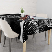 Hawaii King Flag Tablecloth Hawaiian Maile Lei - Polynesian Pride