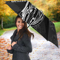 Hawaii King Flag Umbrella Hawaiian Maile Lei - Polynesian Pride