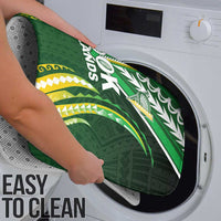 Cook Islands Rugby Bathroom Set Unique Style Green Version - Polynesian Pride