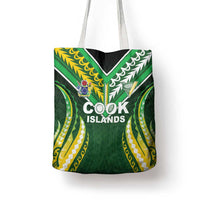 Cook Islands Rugby Tote Bag Unique Style Green Version - Polynesian Pride