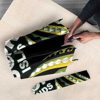 Cook Islands Rugby Umbrella Unique Style Black Version - Polynesian Pride