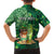 Personalised Hawaii St.Patrick Day Kid Hawaiian Shirt Surfing Leprechaun LT05 - Polynesian Pride