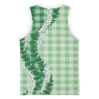 Green Hawaii Palaka Basketball Jersey Hawaiian Honohono Lei LT05 - Polynesian Pride