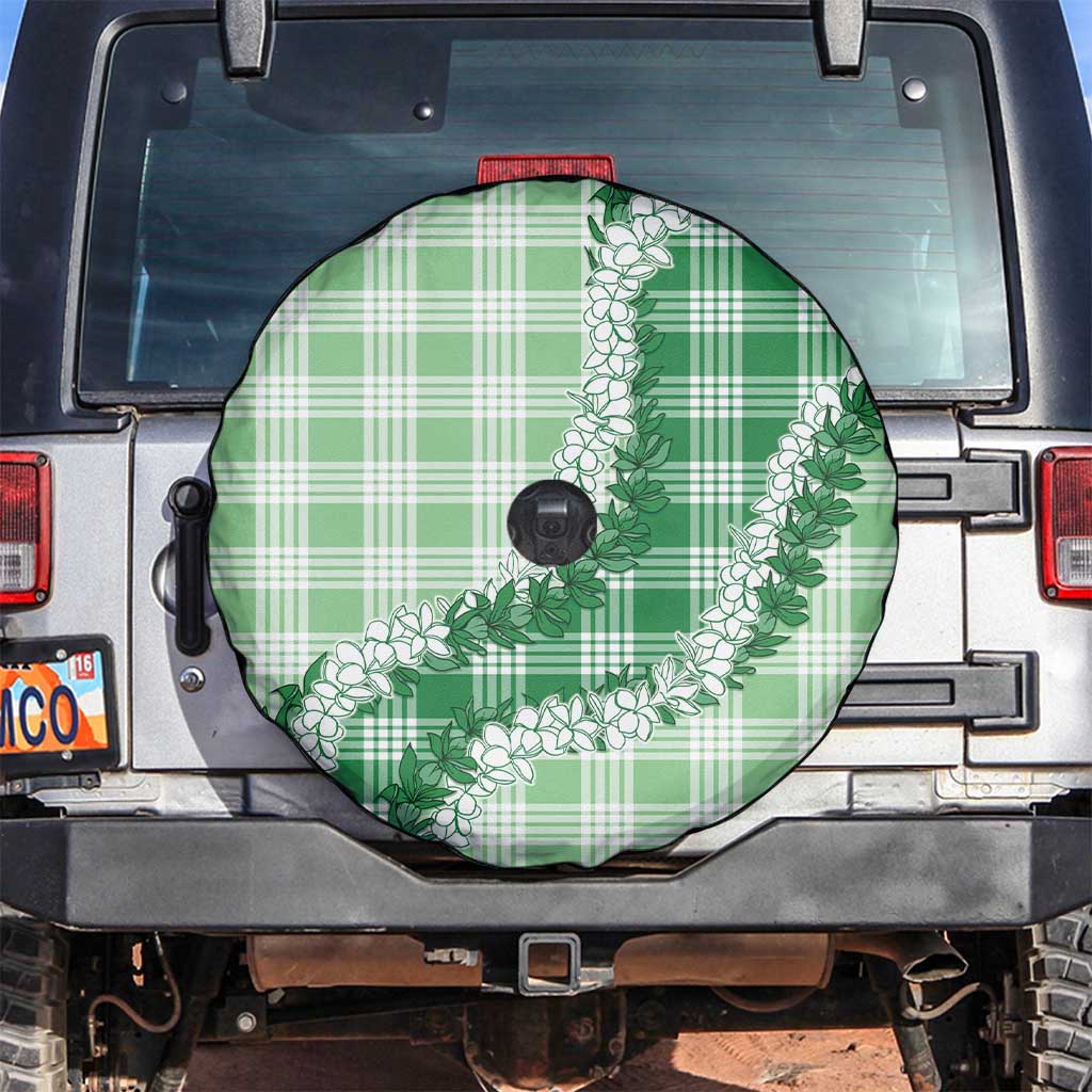 Green Hawaii Palaka Spare Tire Cover Hawaiian Honohono Lei LT05 Green - Polynesian Pride