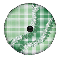 Green Hawaii Palaka Spare Tire Cover Hawaiian Honohono Lei LT05 - Polynesian Pride