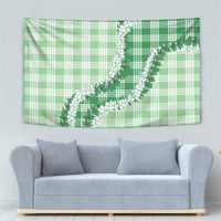 Green Hawaii Palaka Tapestry Hawaiian Honohono Lei LT05 - Polynesian Pride