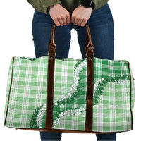 Green Hawaii Palaka Travel Bag Hawaiian Honohono Lei LT05 Green - Polynesian Pride