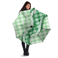 Green Hawaii Palaka Umbrella Hawaiian Honohono Lei LT05 - Polynesian Pride