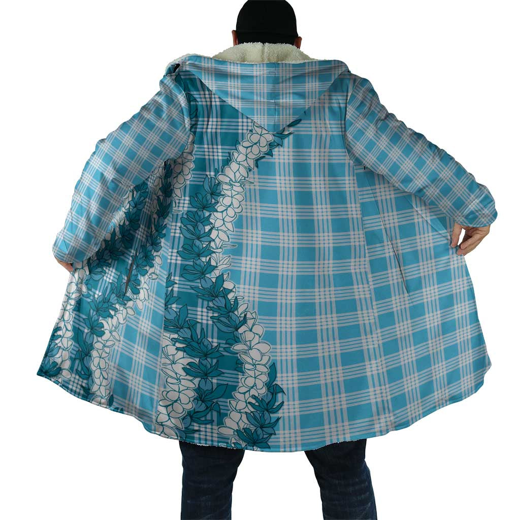 Blue Hawaii Palaka Cloak Hawaiian Honohono Lei