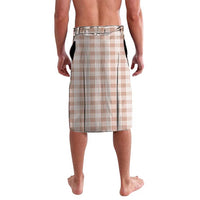 Beige Hawaii Palaka Lavalava Hawaiian Honohono Lei LT05 - Polynesian Pride