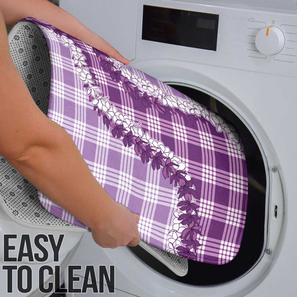 Violet Hawaii Palaka Bathroom Set Hawaiian Honohono Lei