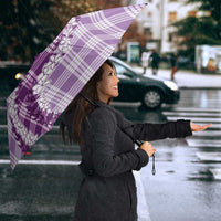 Violet Hawaii Palaka Umbrella Hawaiian Honohono Lei