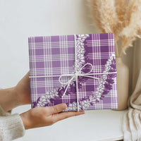Violet Hawaii Palaka Wrapping Paper Hawaiian Honohono Lei LT05 - Polynesian Pride