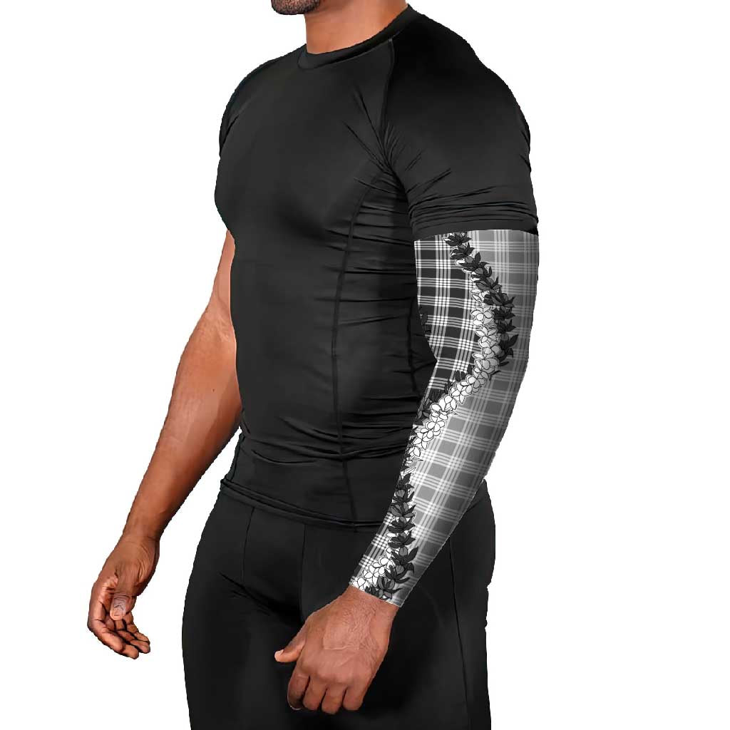 Gray Hawaii Palaka Arm Sleeves Hawaiian Honohono Lei LT05 - Polynesian Pride